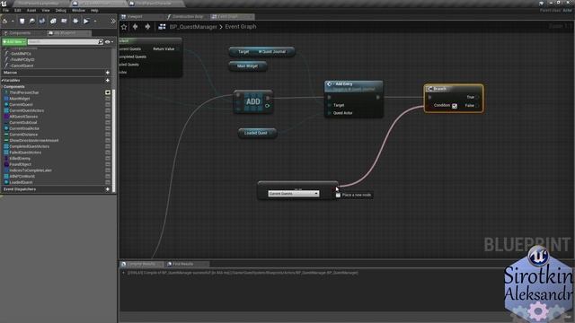 28. Логика квестов - Система сохранений 3 часть - Сохраняем и загружаем квесты. смотреть онлайн