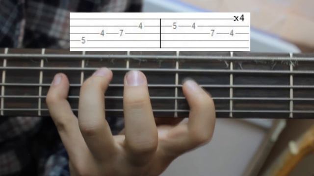 How to play Rock`n`Roll box (BASS) (Как играть Rock`n`Roll) TABS смотреть онлайн