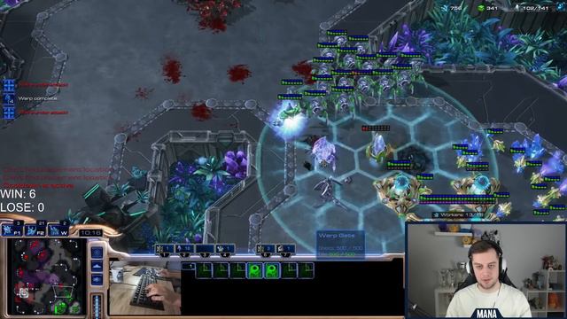Serral 7200 MMR SECRET account! Gateway Man in Grandmaster #3 StarCraft 2 смотреть онлайн