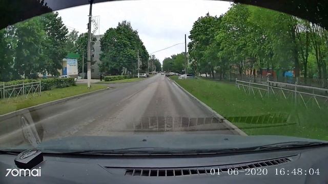 70mai Rearview Dash Cam Wide, пример съёмки смотреть онлайн
