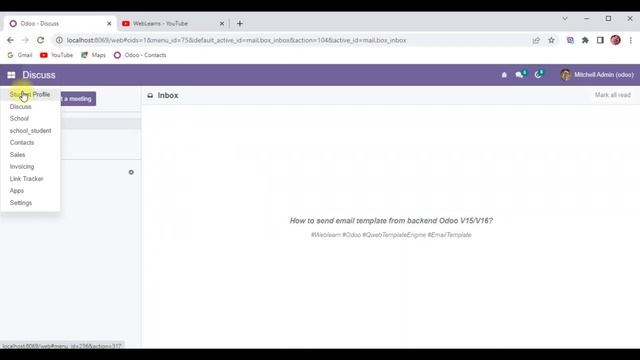 How to send email from code python odoo latest tutorial email template odoo latest version смотреть онлайн