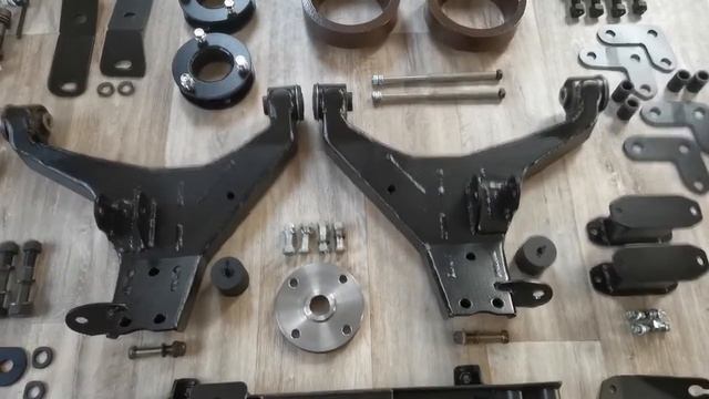 Максимальный комплект деталей под лифт от 3х дюймов на Mitsubishi Pajero Sport 2-3 (частично L200) смотреть онлайн