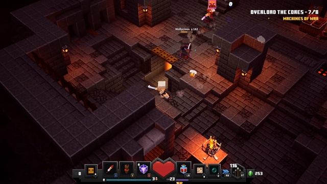 Let's Play Minecraft Dungeons (Co-op) // Ep 12 - Fiery Forge смотреть онлайн