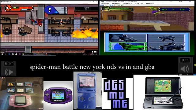Spider-Man: Battle for New York (nds vs and in gba) #1 смотреть онлайн