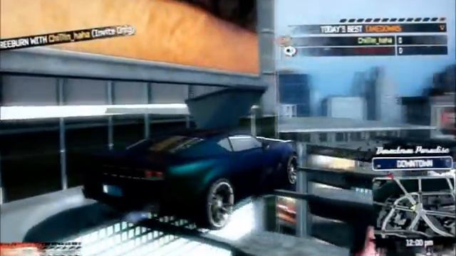 BuRnOuT PaRaDiSe Glitches Downtown смотреть онлайн