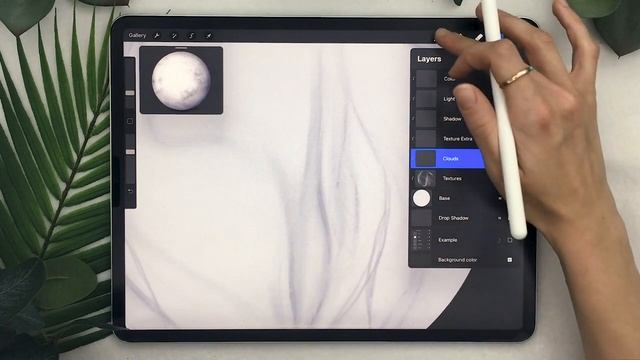 How To Paint Marble • 30 Days Of Digital Art Challenge • Tutorial & Course смотреть онлайн