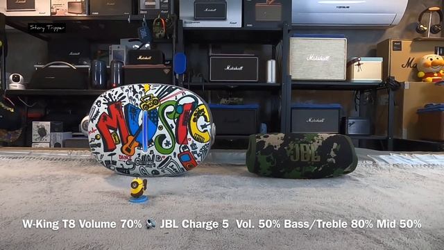 W-King T8 vs JBL Charge 5 смотреть онлайн