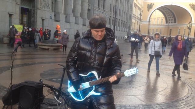 Николай Музалев. Уличные музыканты СПБ. МУЗЫКА БЕСПЛАТНО. Слушать музыку. смотреть онлайн