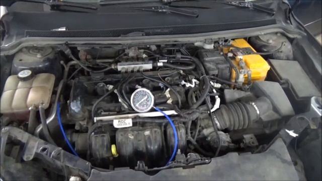 Проверка противодавления выхлопной системы смотреть онлайн