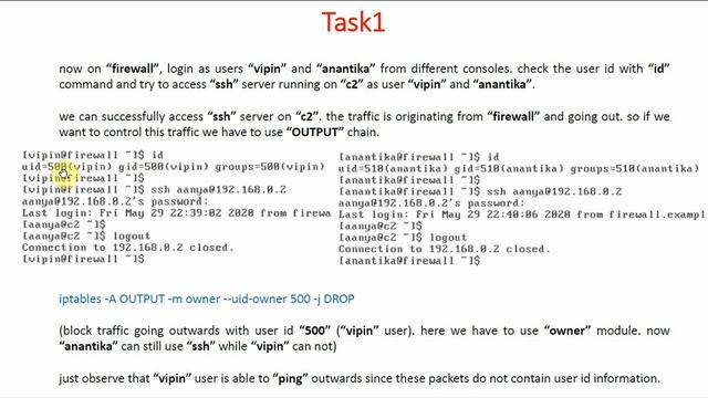 39 How to Block Specific Users from accessing SSH | Network Security | Mastering Iptables Firewall смотреть онлайн