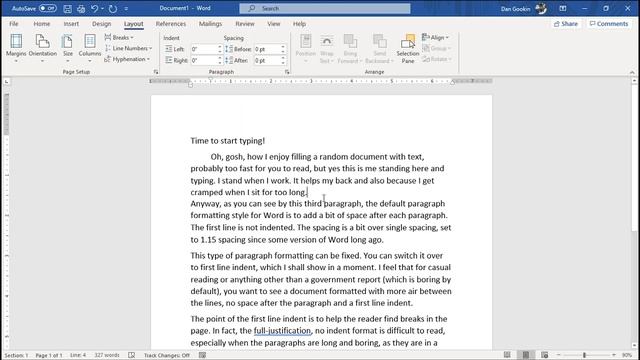 233 Paragraph Spacing Options смотреть онлайн