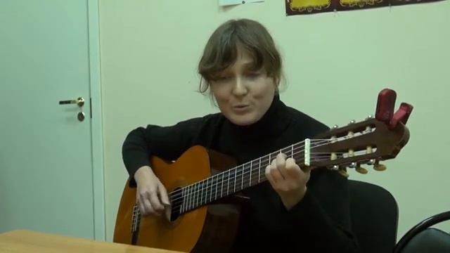Игра на гитаре. Дольский. Март. Сумерки. смотреть онлайн