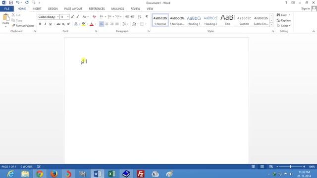 How To Add Speak Option In MS Word 2013 - Text To Speech Feature In Microsoft Office 2013