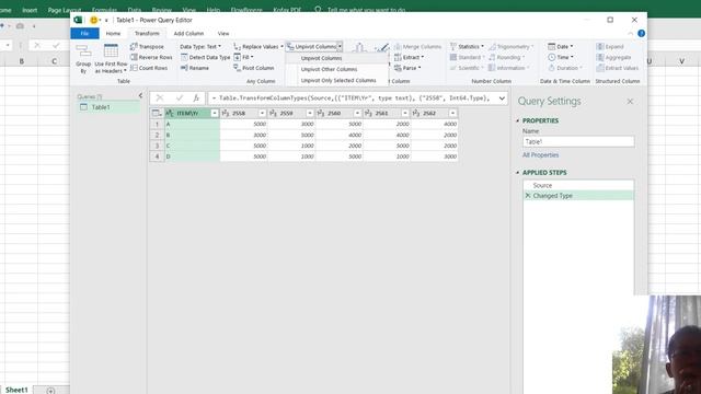 excel 2016 unpivot table with power query смотреть онлайн