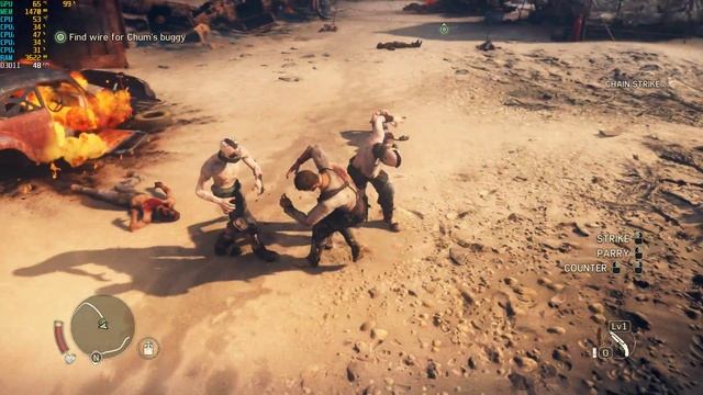 Mad Max - GTX 660 OC | 1080p Ultra Settings | FRAME-RATE TEST смотреть онлайн