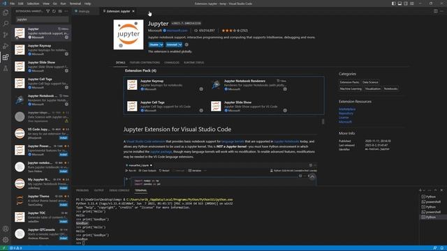 5. Python - run code in an interactive window in VS Code смотреть онлайн