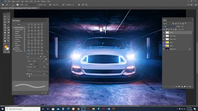 Photoshop Brush Lens flares & light Bundles How to usage смотреть онлайн