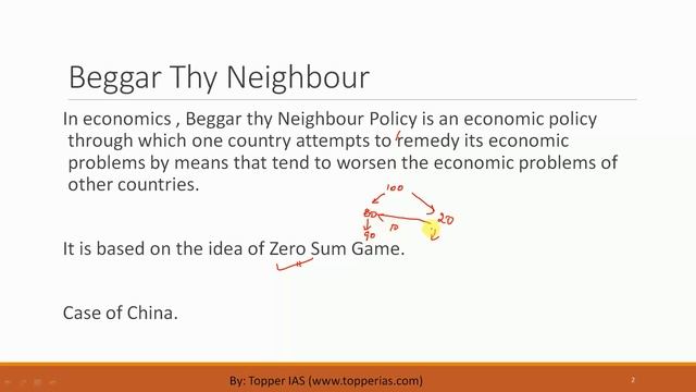 Beggar Thy Neighbour Policy смотреть онлайн