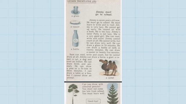 Английский с нуля. (25 урок, 1 часть) Чтение текста и новые слова. смотреть онлайн