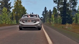 BeamNG Drive - АДская Авария Hyundai Solaris На Скорости 190 км/ч