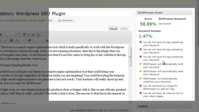 (Best wordpress seo plugin) - Cut Your On Page Optimization Time In Half !!!! смотреть онлайн