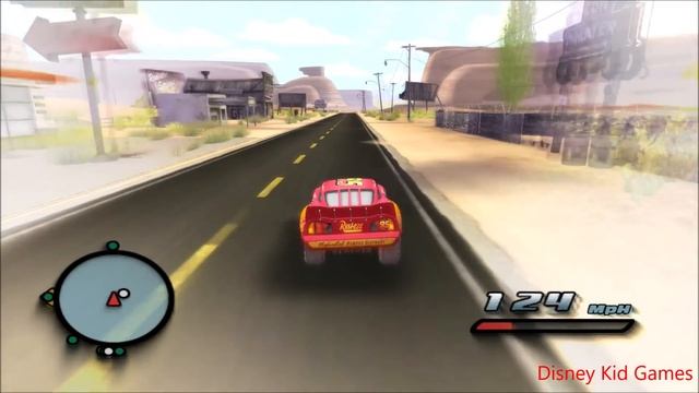 Disney Pixars Cars Movie Game - Crash Mcqueen 112 - Radiator Springs and Ornament Valley смотреть онлайн