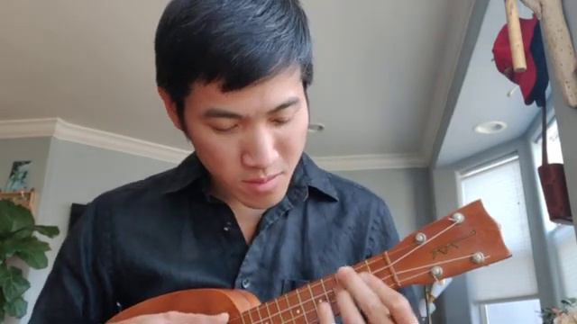 Across the Universe - solo ukulele смотреть онлайн