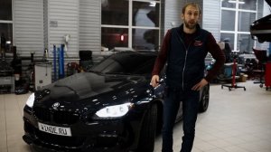 Мощный выхлоп для дизельной BMW 640d f13//Активный выхлоп