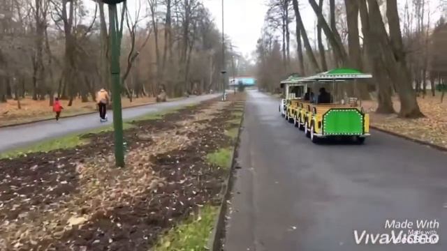 Прогулка по набережной и парку им.Чекмана города Хмельницкий. смотреть онлайн