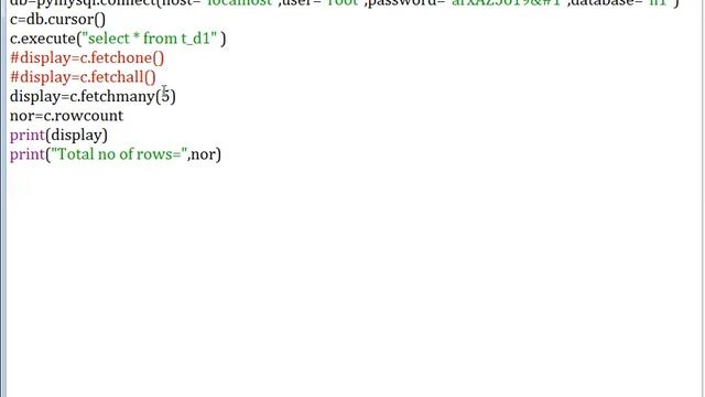 XII||CS|||Use of DML Commands in Python Interface with MySQL||01-02-21 смотреть онлайн