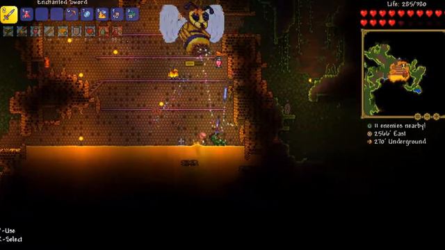 Queen Bee terraria overhaul смотреть онлайн