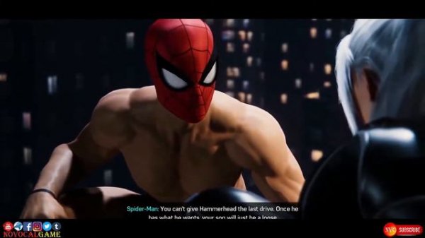 Spider-Man naked with Felicia Black Cat all cutscenes short movie game