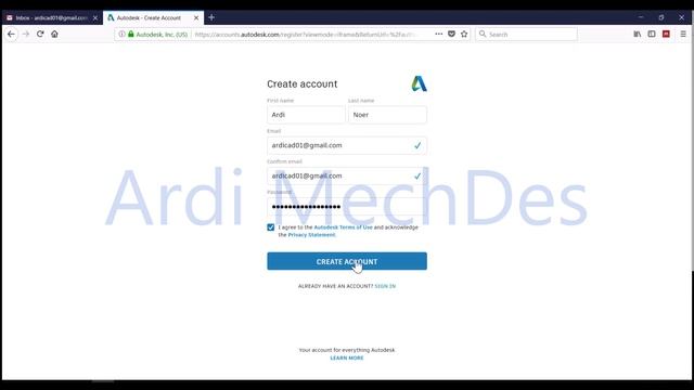 How to Create and Verify the Autodesk Account (Updated on October 7, 2018) смотреть онлайн