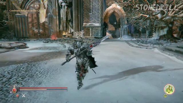 Lords of the Fallen All Rhogar Polesword Combat Moves смотреть онлайн