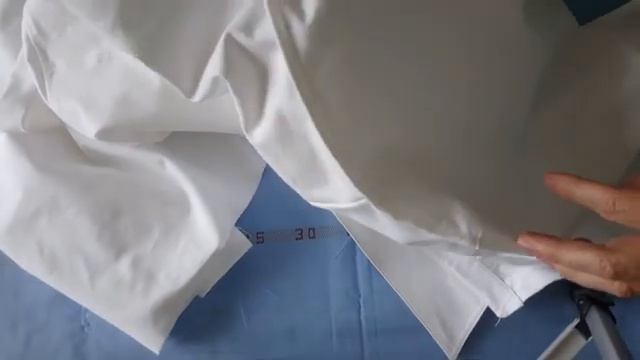 Втачать рукав запошивочным швом. Мужская рубашка. смотреть онлайн