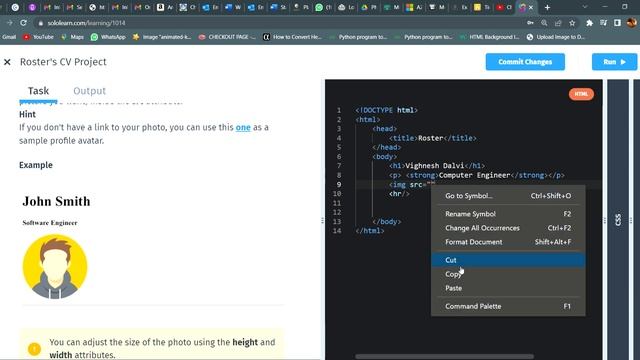 Code Repo| 12.2 |HTML Basics| SOLOLEARN Answer смотреть онлайн