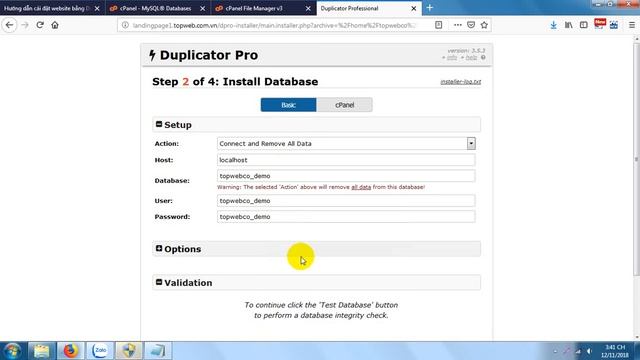Hướng dẫn cài đặt website Wordpress bằng Duplicator | Ketnoivn смотреть онлайн