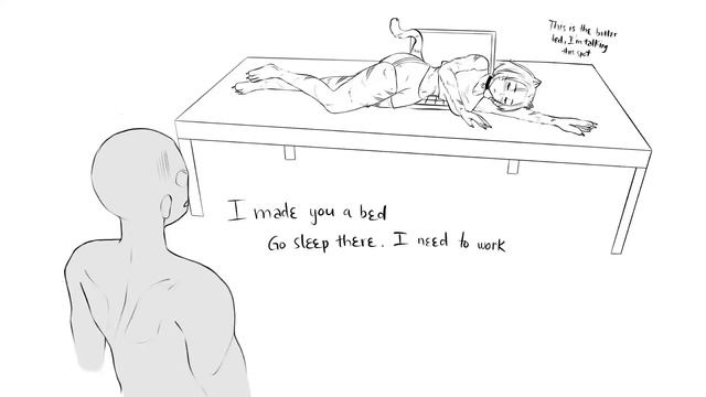 Daily Life with Cat Girl (Part 1)| Bread-N-Butter comic смотреть онлайн