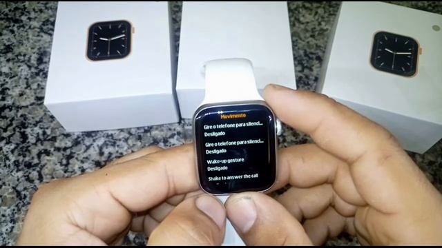 Como ativar a tela ao girar o Pulso Smartwatch W26 IWO 12 Lite, ativar a tela ao levantar o Braço смотреть онлайн