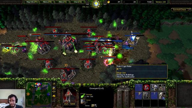 Warcraft 3 Reforged: Survival Chaos 3.41 #23 - SMITE THE KILLER! смотреть онлайн