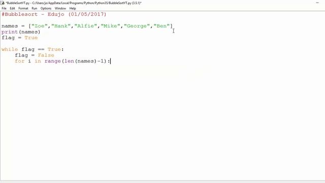 03 Python: Bubblesort (Part 3) - Creating the Code - Edujo смотреть онлайн