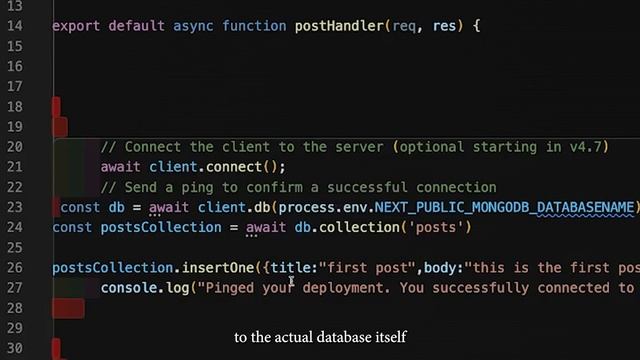Advanced Coding Chapter 3/8: Integrate MongoDB Database & Twitter Blog Application with Next.js API смотреть онлайн