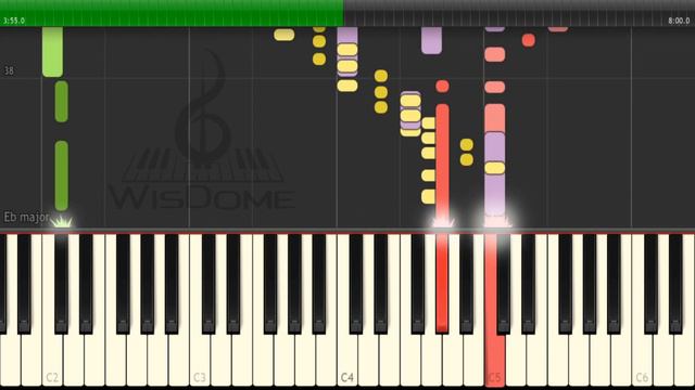 Led Zeppelin Since Ive Been Loving You /Easy way Piano/ #Synthesia смотреть онлайн