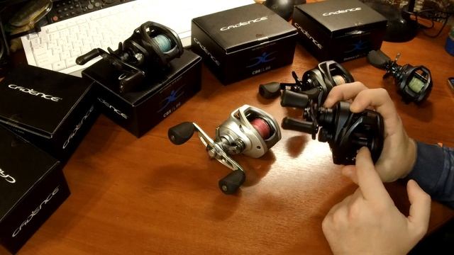 Отзыв о мультипликаторной катушке Cadence Vigor. Сравнение с другими катушками Cadence.