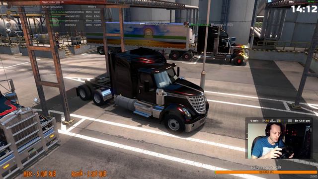 American Truck Simulator [FullHD|PC|Steam|RTX2060|1440р] Качаем уровень смотреть онлайн