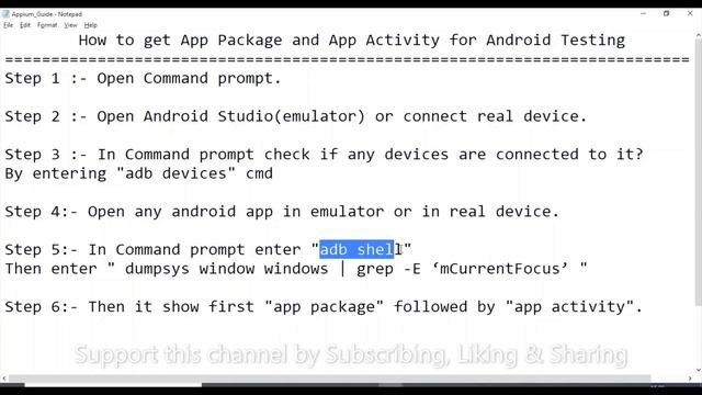Appium Tutorial for Beginners-03 How to get App Package & App Activity смотреть онлайн