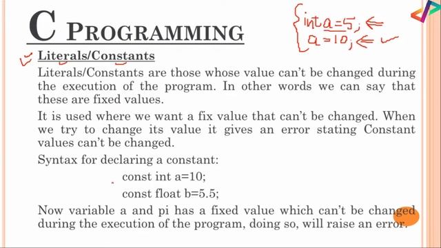 Variables and Constants in C | In Hindi смотреть онлайн