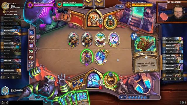 Gaboumme's #44 Legend OTK Anacondra Druid deck (Hearthstone Fractured in Alterac Valley) смотреть онлайн