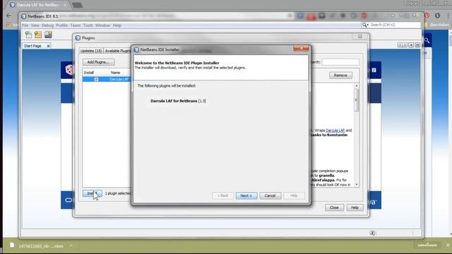 netbeans download install darcula theme external files смотреть онлайн
