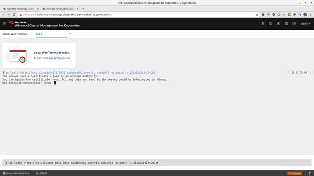How to Manage An Existing Cluster with Advanced Cluster Manager for Kubernetes смотреть онлайн